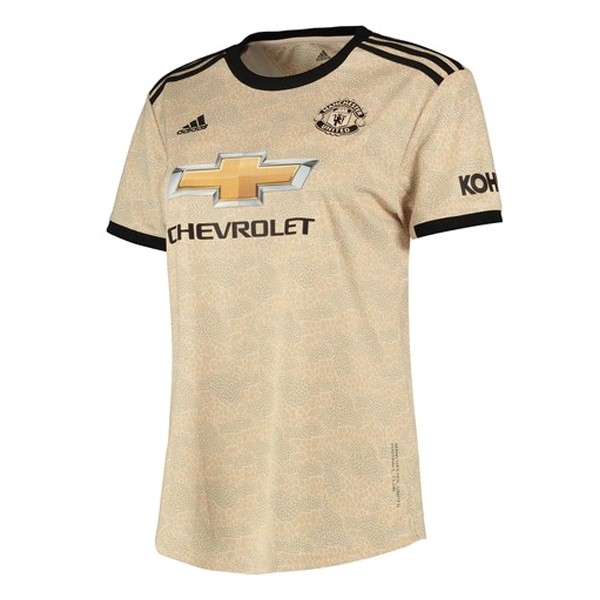 Trikot Manchester United Auswarts Damen 2019-20 Braun Fussballtrikots Günstig